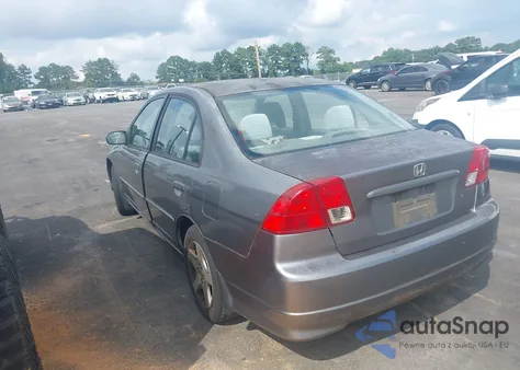 2004 Honda Civic Ex from USA, damaged, VIN 2HGES26834H558291